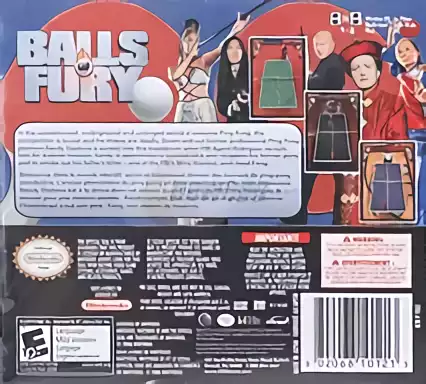 Image n° 2 - boxback : Balls of Fury